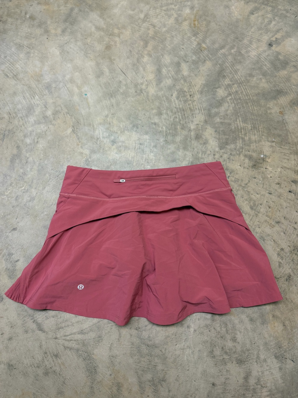 lululemon athletica play of the pleats Mini Skirt in Dusty Rose